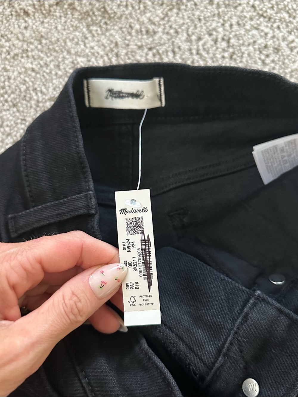 Madewell Wide-Leg Jean in Super Stretch 24 P - Picture 9 of 10